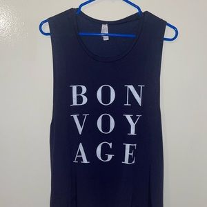 Thick strapped tank top